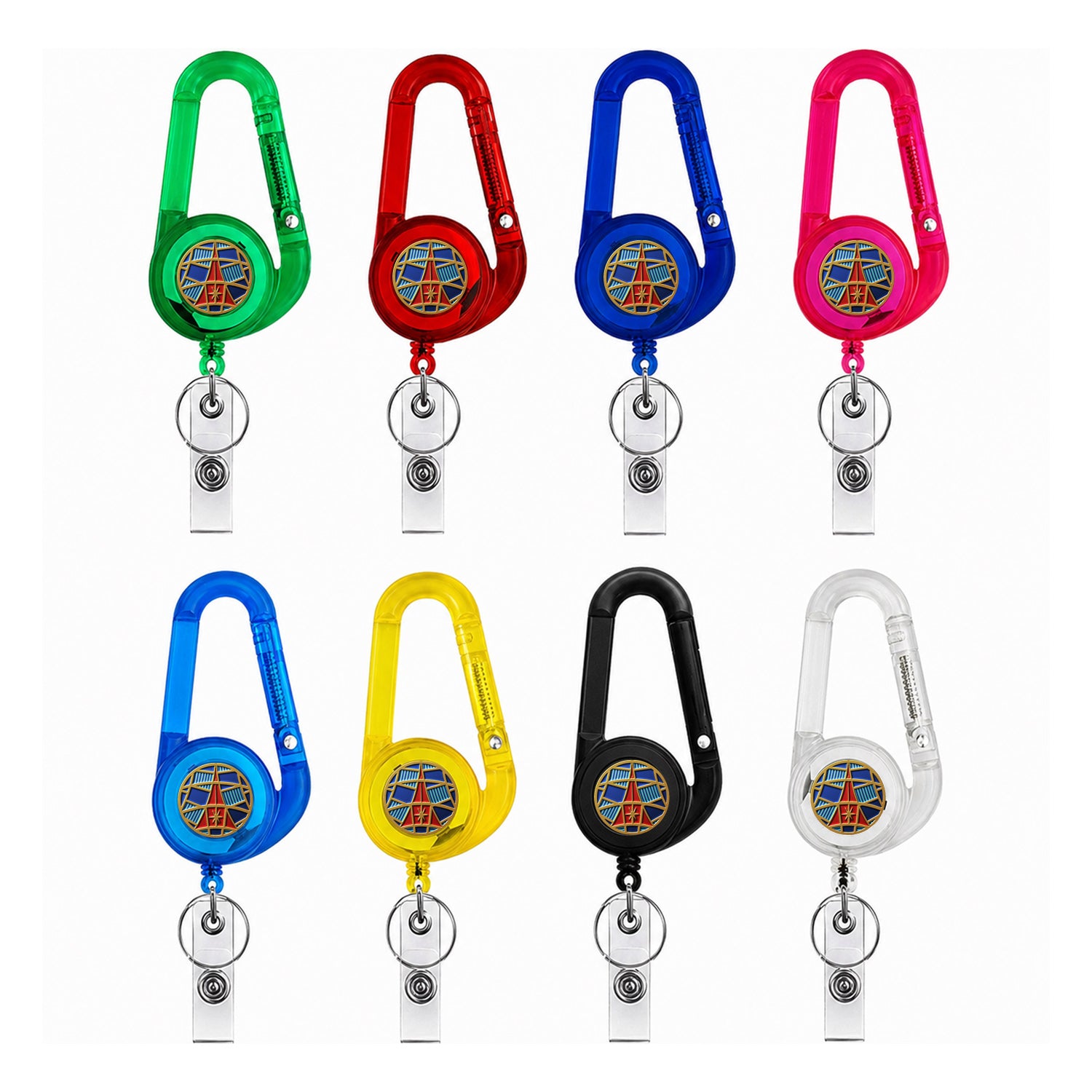 Retractable Badge ID Reel Holder – 23" Extension