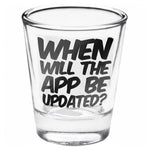 App Shot Glass - So when does the app update?