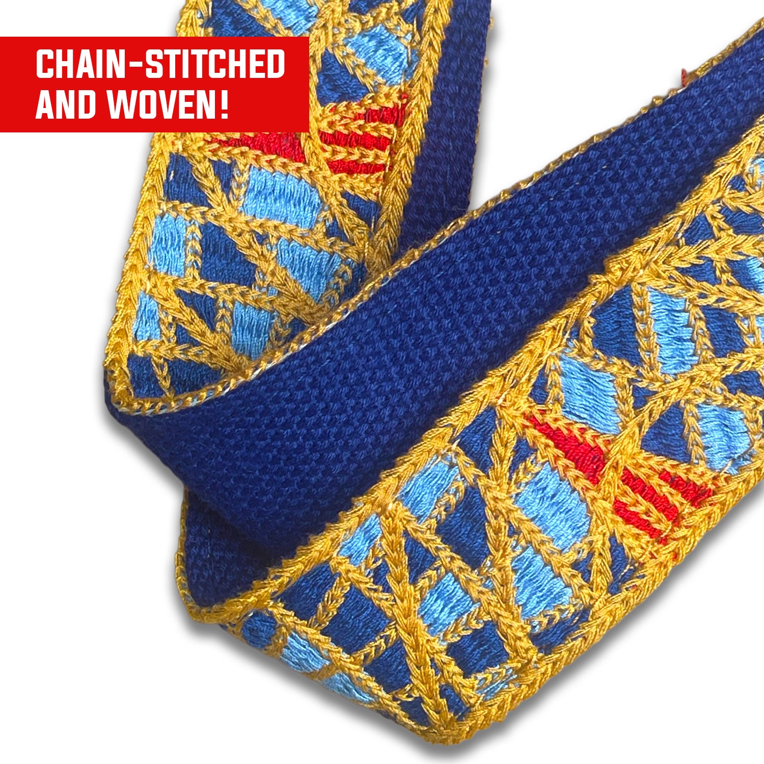 Premium Jacquard Woven Carpet Bag Strap – Limited Edition