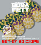 20x Book Of Bobba Fett Poker Chip Set (20PCS) star wars