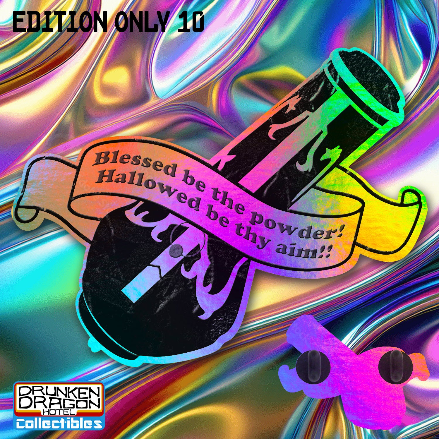 DCON CULT CANNON Enamel Pin 1.5" Edition 10PCS