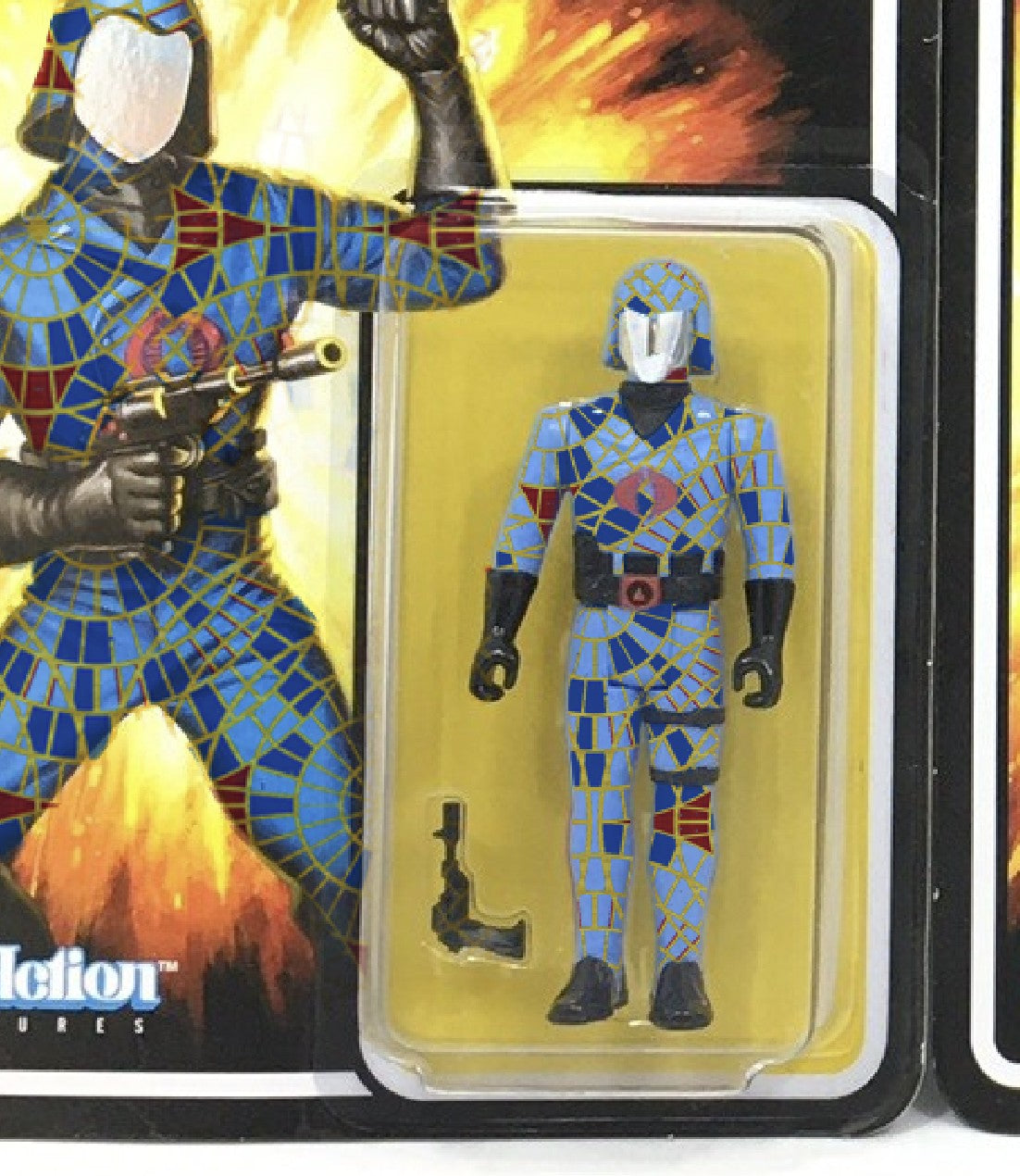 CARPET COMMANDER™ Blister and card back, signed