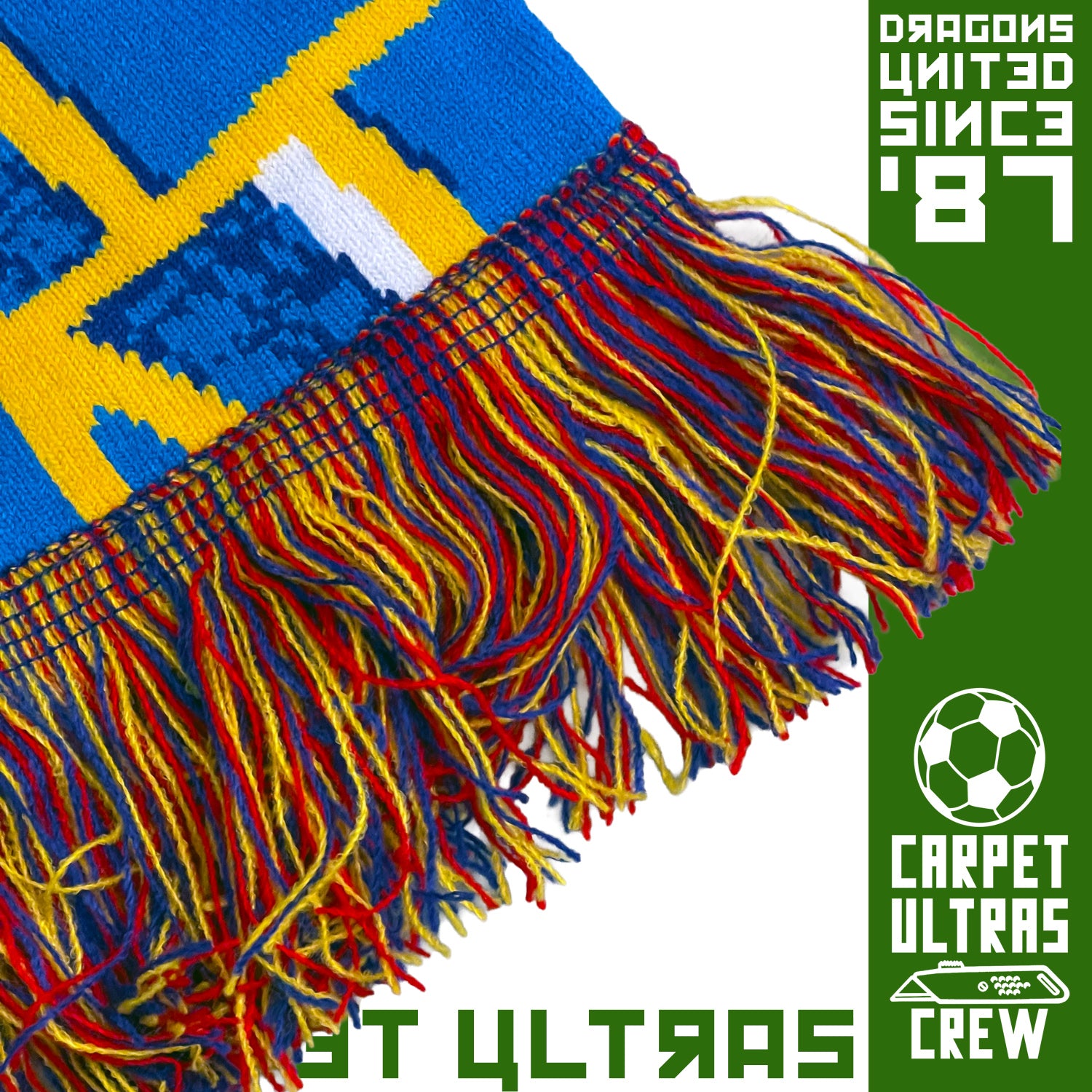 Carpet Ultras Soccer Scarf since '87 Limited Ed.