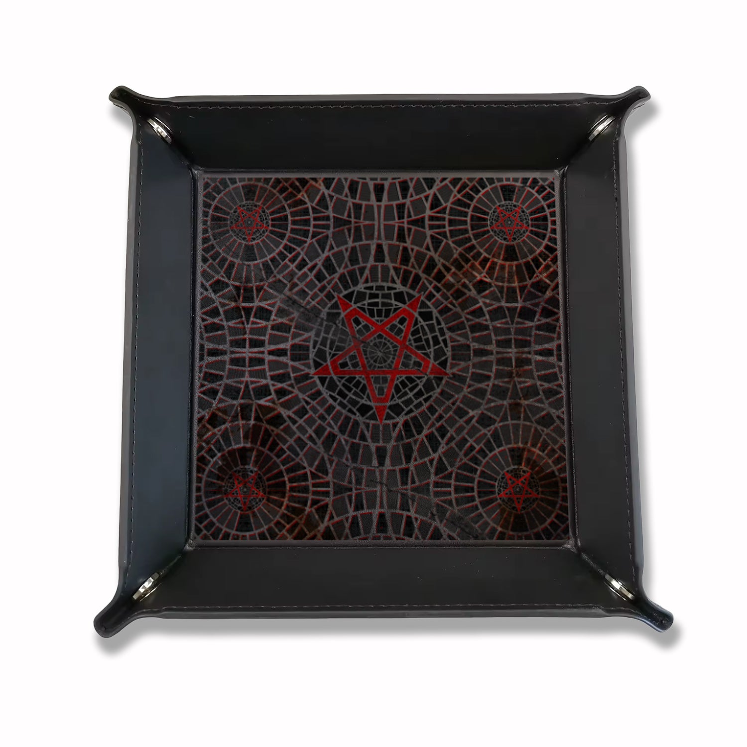 Drunken Dragon Hotel Dice dnd Tray 8"
