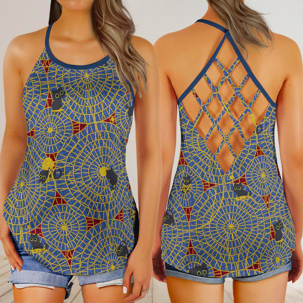 Carpet Cat Criss Cross Top (ETA 3weeks)
