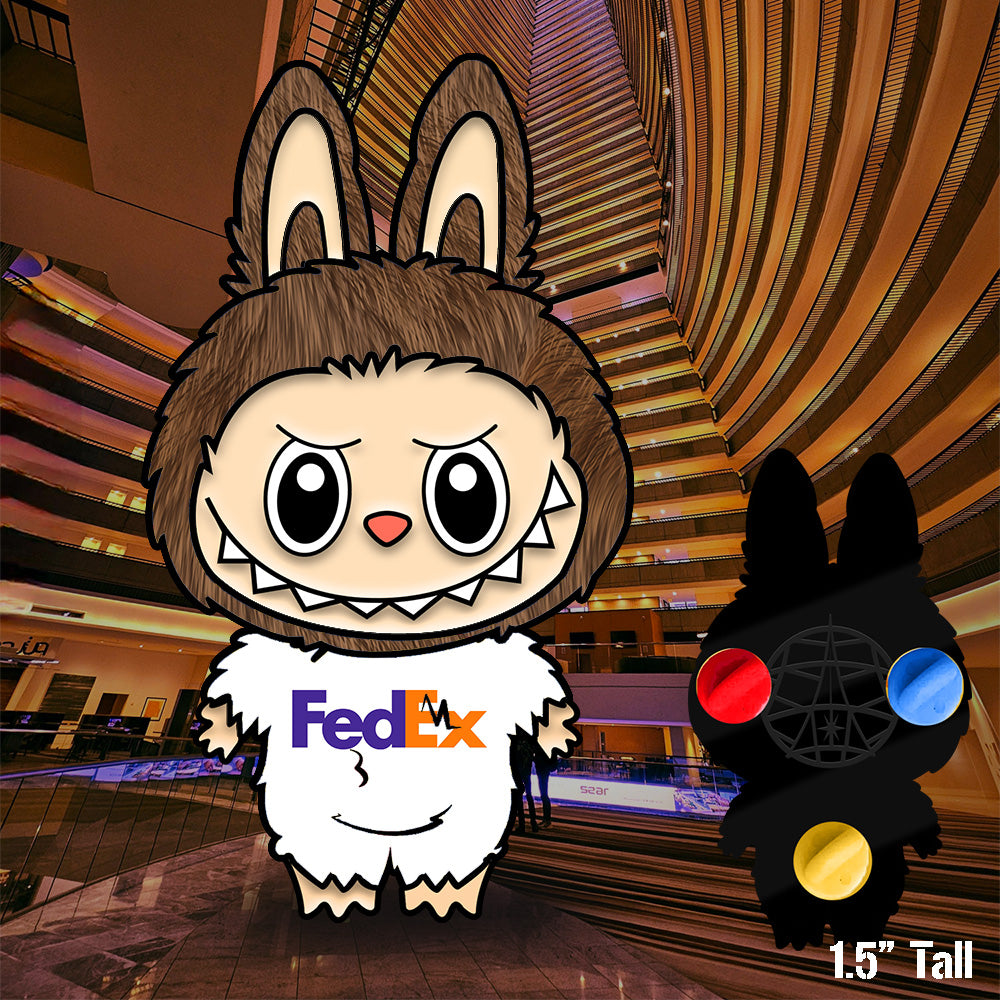 La-Carpet Con-Jon Monster Enamel Pin 1.5"