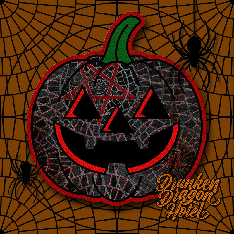 Patch Halloween Goth Carpet 3.5”