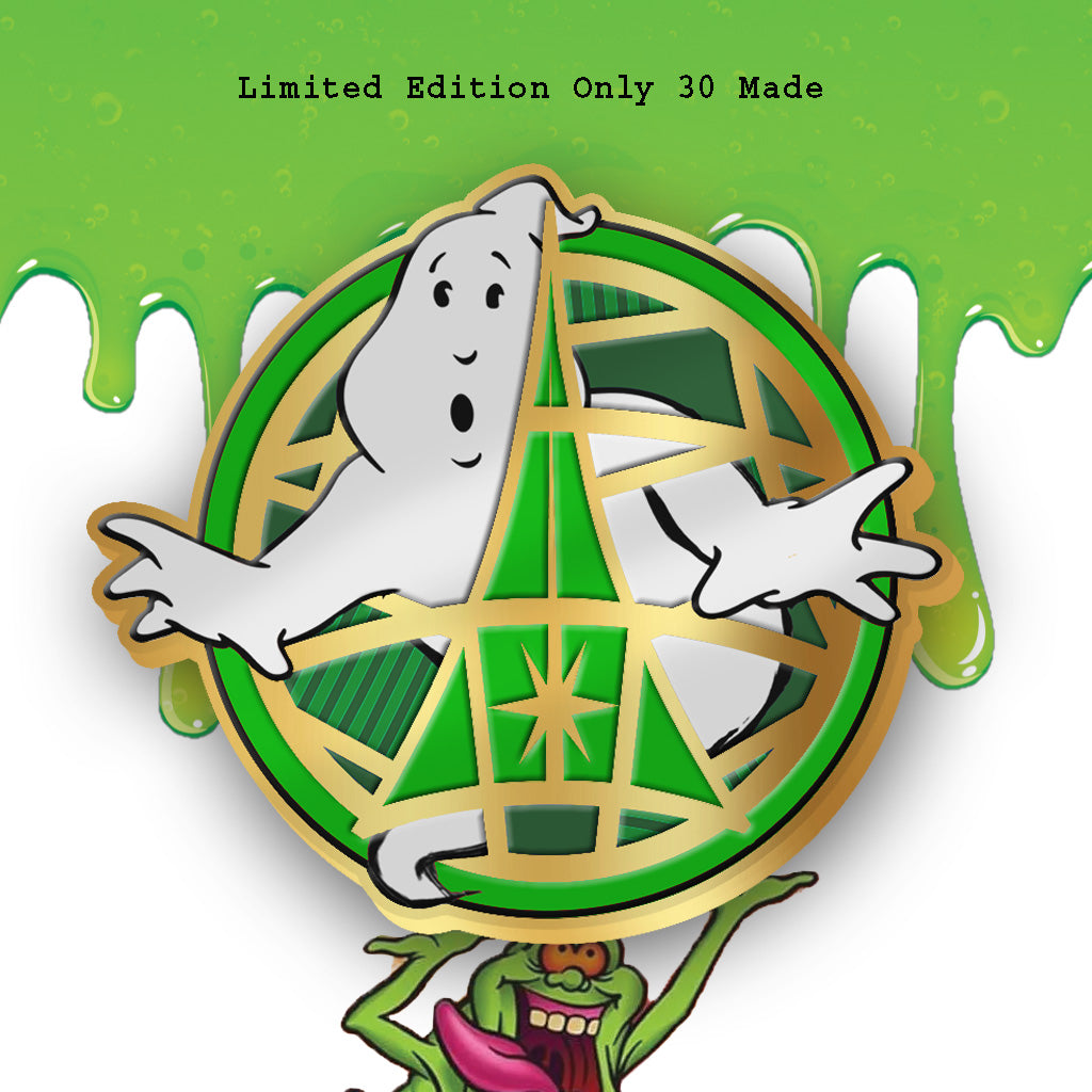 DDH Ghostbusters Logo Enamel Pin 1.6" Limited ed. 30PCS