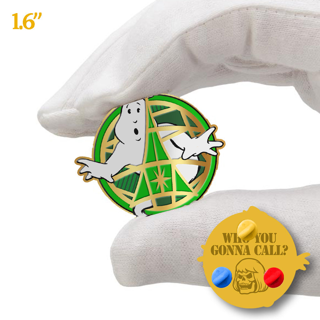 DDH Ghostbusters Logo Enamel Pin 1.6" Limited ed. 30PCS