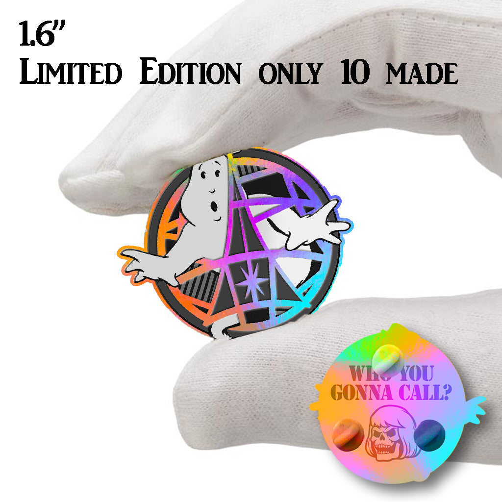 DDH Ghostbusters Logo Enamel Pin 1.6" Limited ed. 10PCS