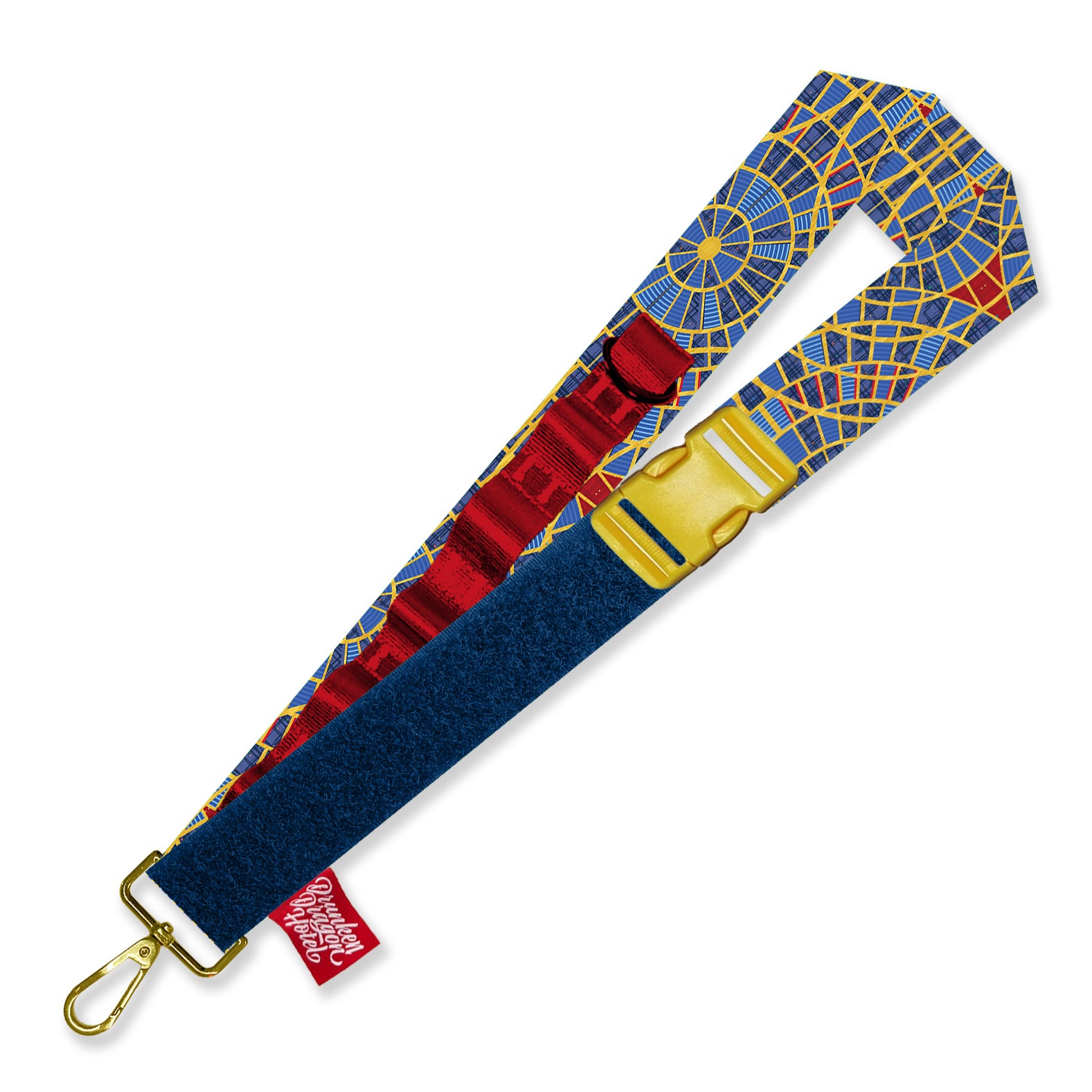 DDH Deluxe Carpet Slap-on Merit Badge Lanyard with Velcro