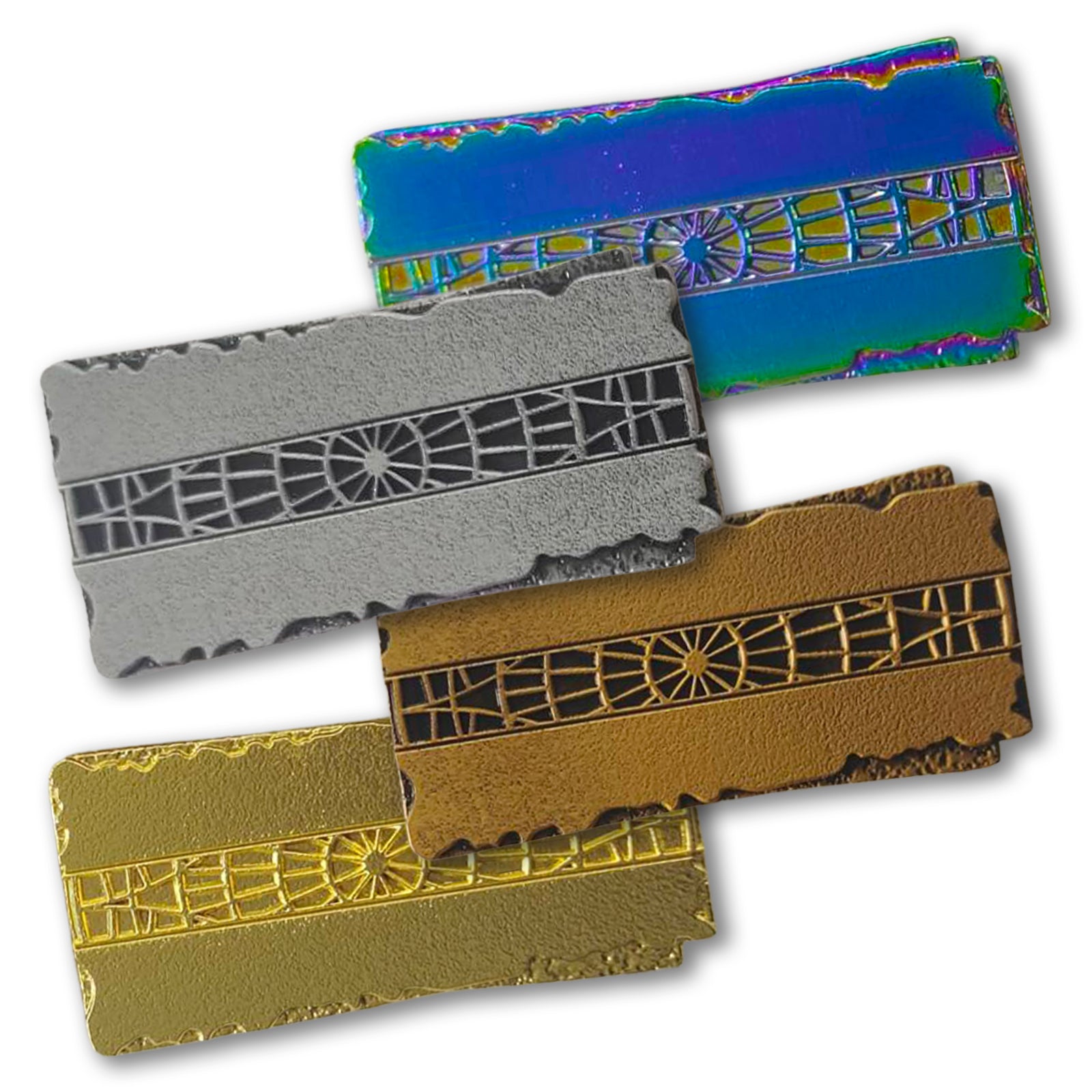 Set of 4 Carpet Pressed Latinum Star Trek, Limited edition