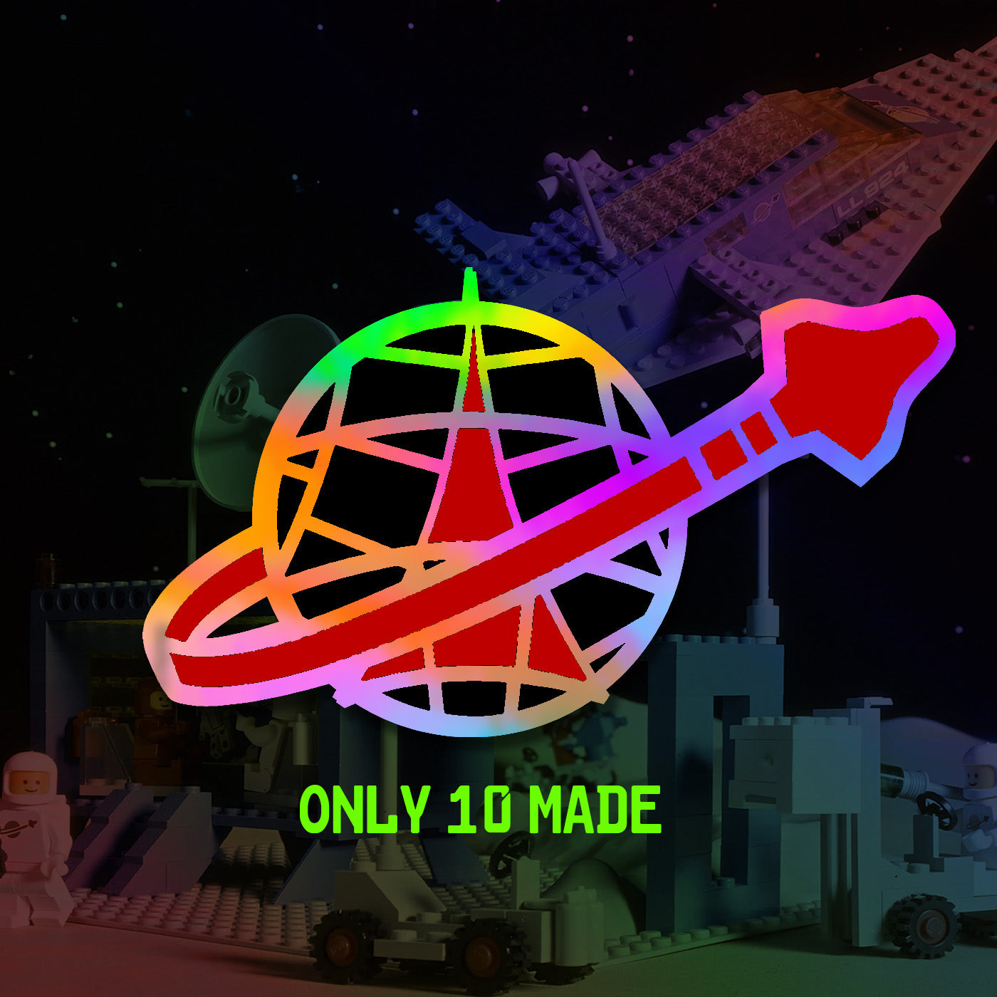 DDH Space Enamel Pin 1.7"