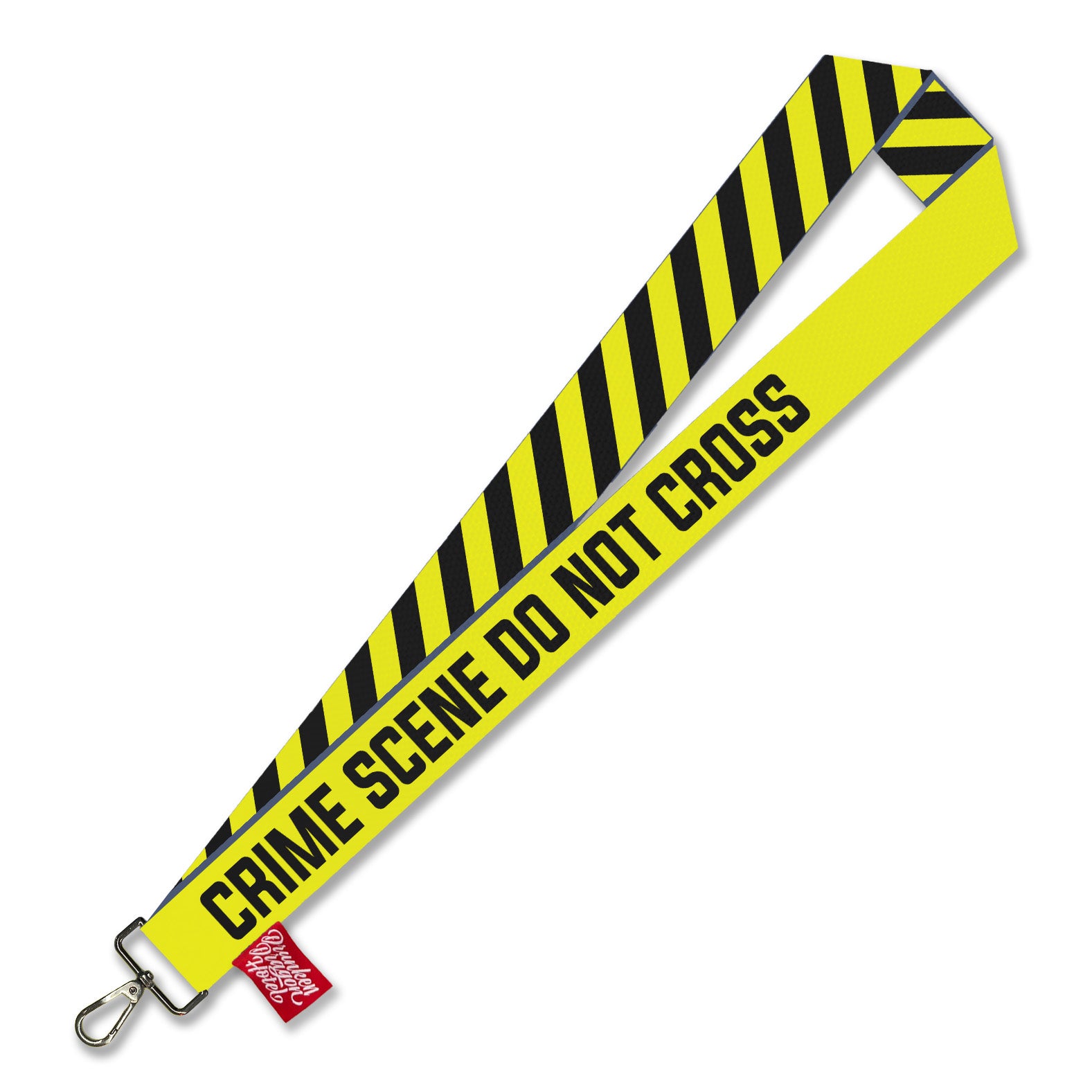 Crime Scene Do Not Cross Lanyard 1.3"
