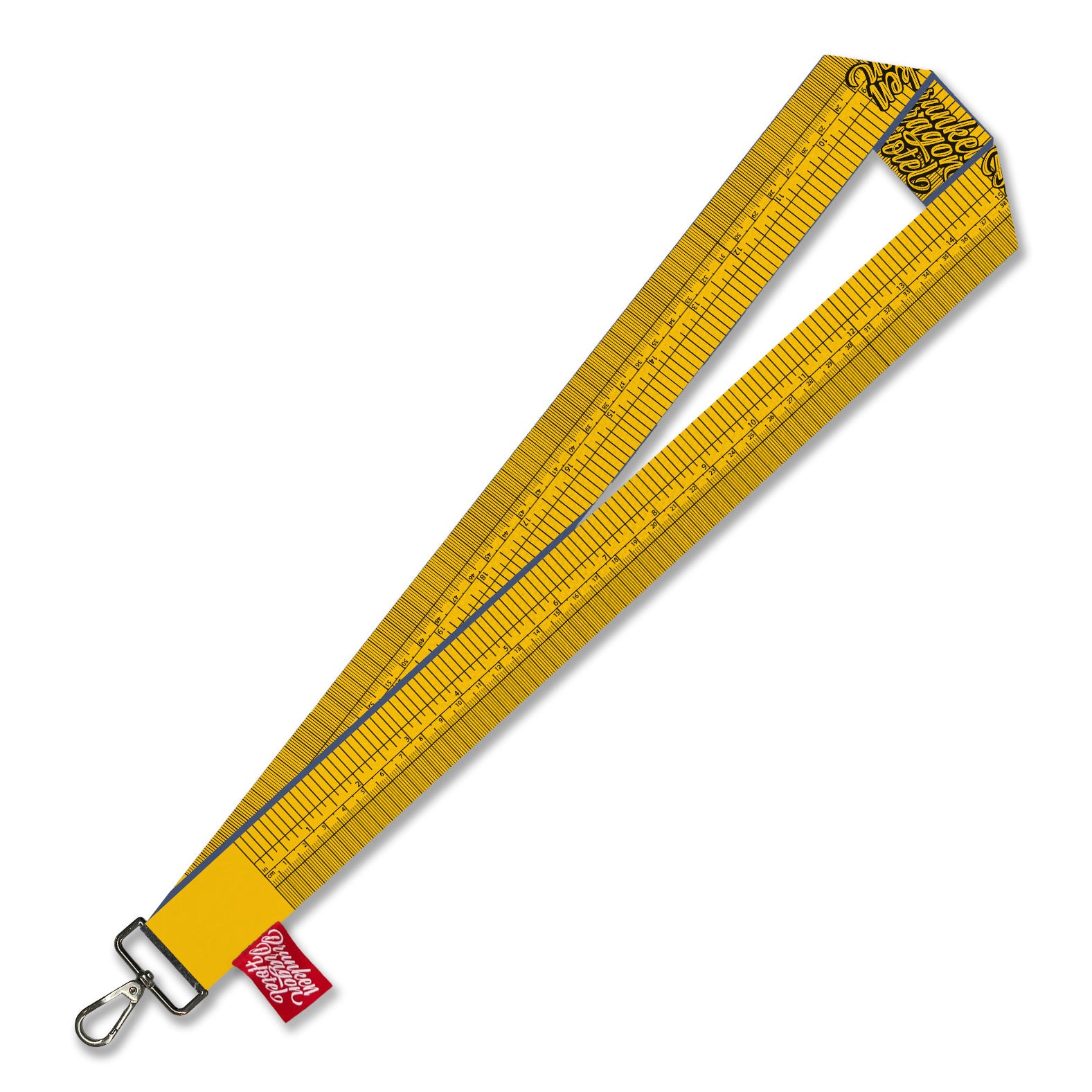 Fabric Tape Measure Lanyard 1.3" (tape is not for measuring, not to size)