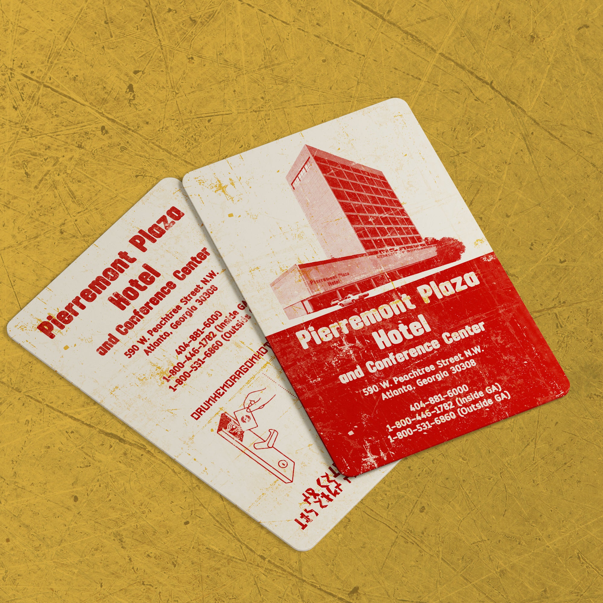 1987 Pierremont Plaza Hotel Door Key Card