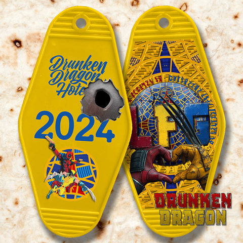 1x Hotel Keychain Wolverine Carpet 2024