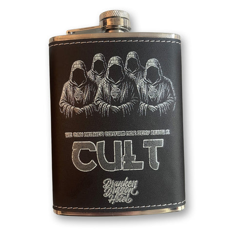Can't confirm or Deny being a Con-Cult Metal Flask