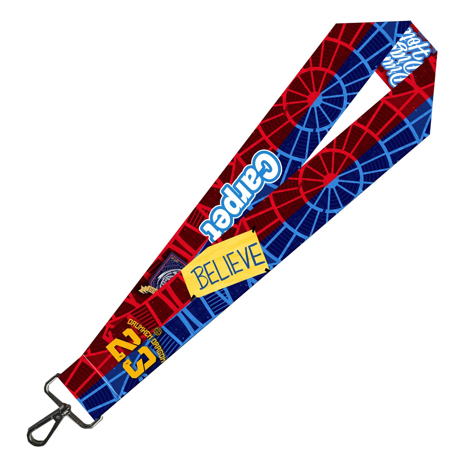 Ted Carpet Lanyard 2" Mega Wide!