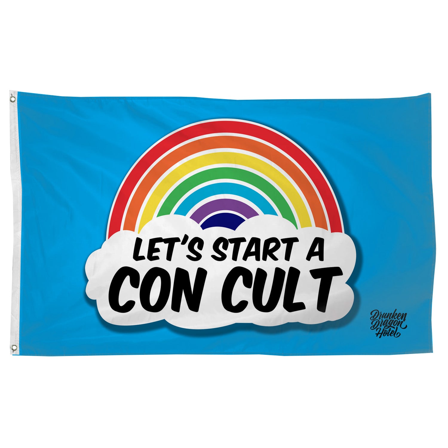 Con Cult Flag 3x5" Large Hotel Room/Door Decoration