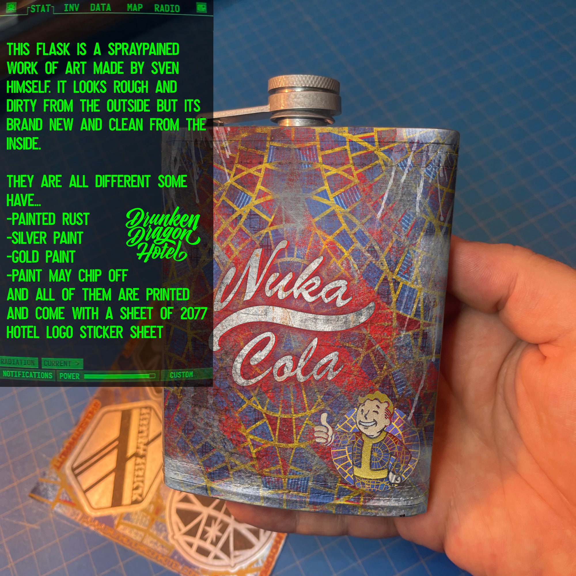 Fallout Nuka Cola Flask