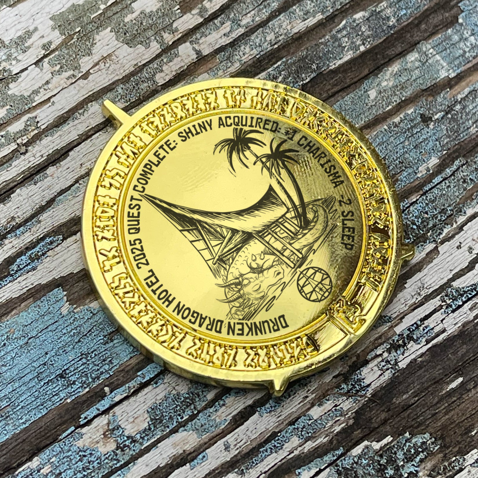 DDH Dragon Coin 2025 only 25 made Gold or Silver