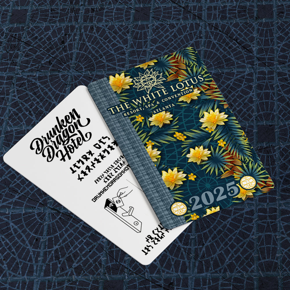 DDH Door Key Cards White Lotus (Props)