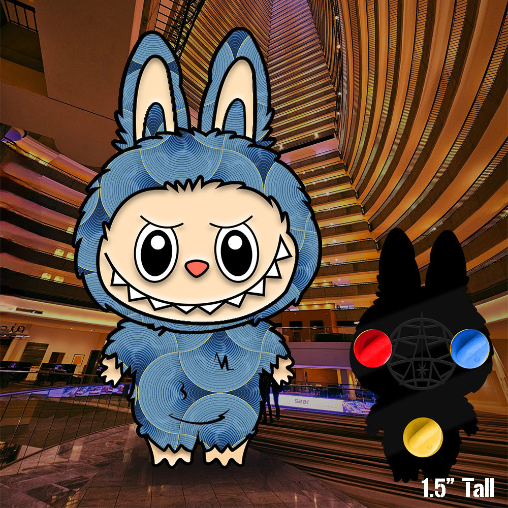 La-Carpet Hyatt Monster Enamel Pin 1.5"