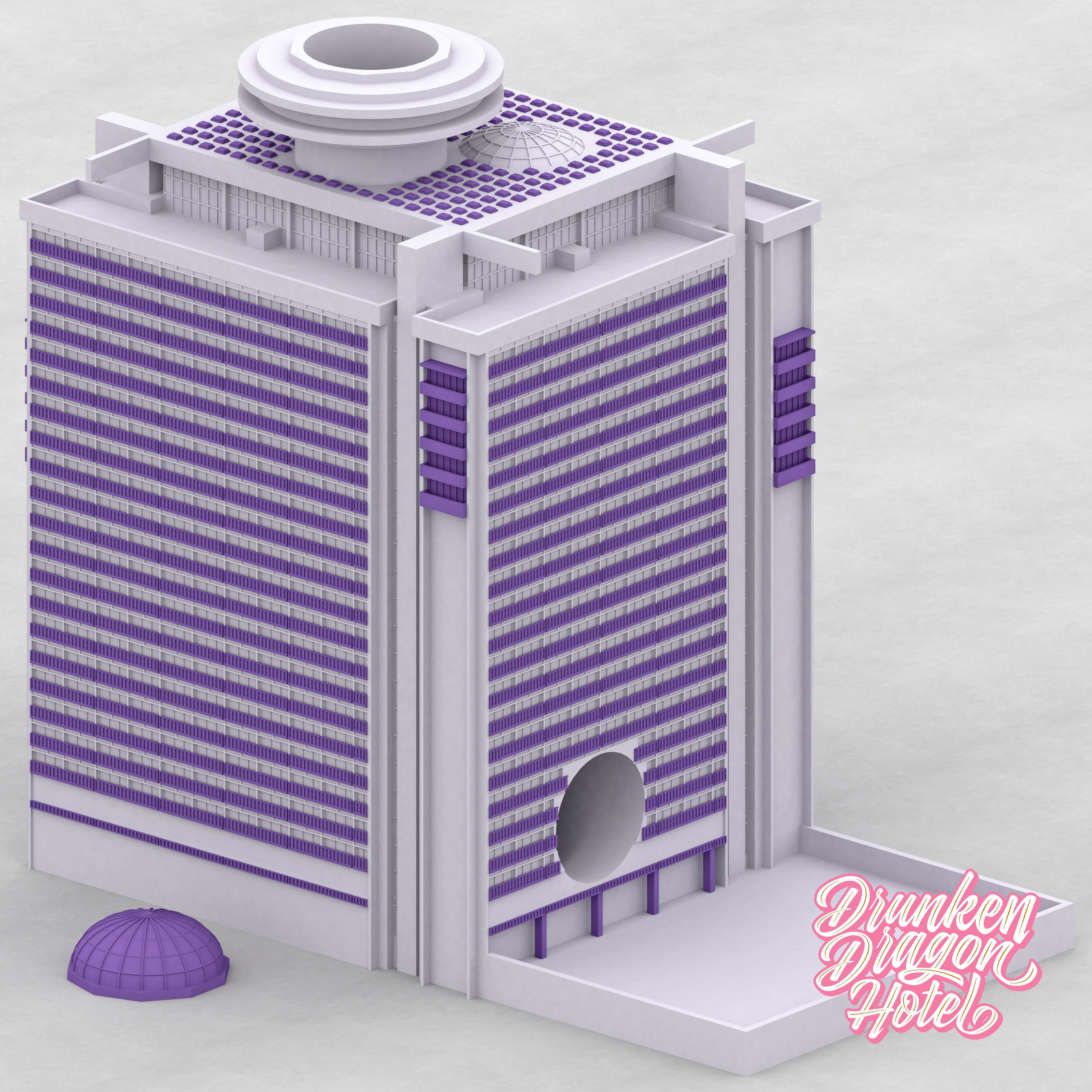 Large 10inch Hyatt x DDH Dice tower DnD (pre-Order)