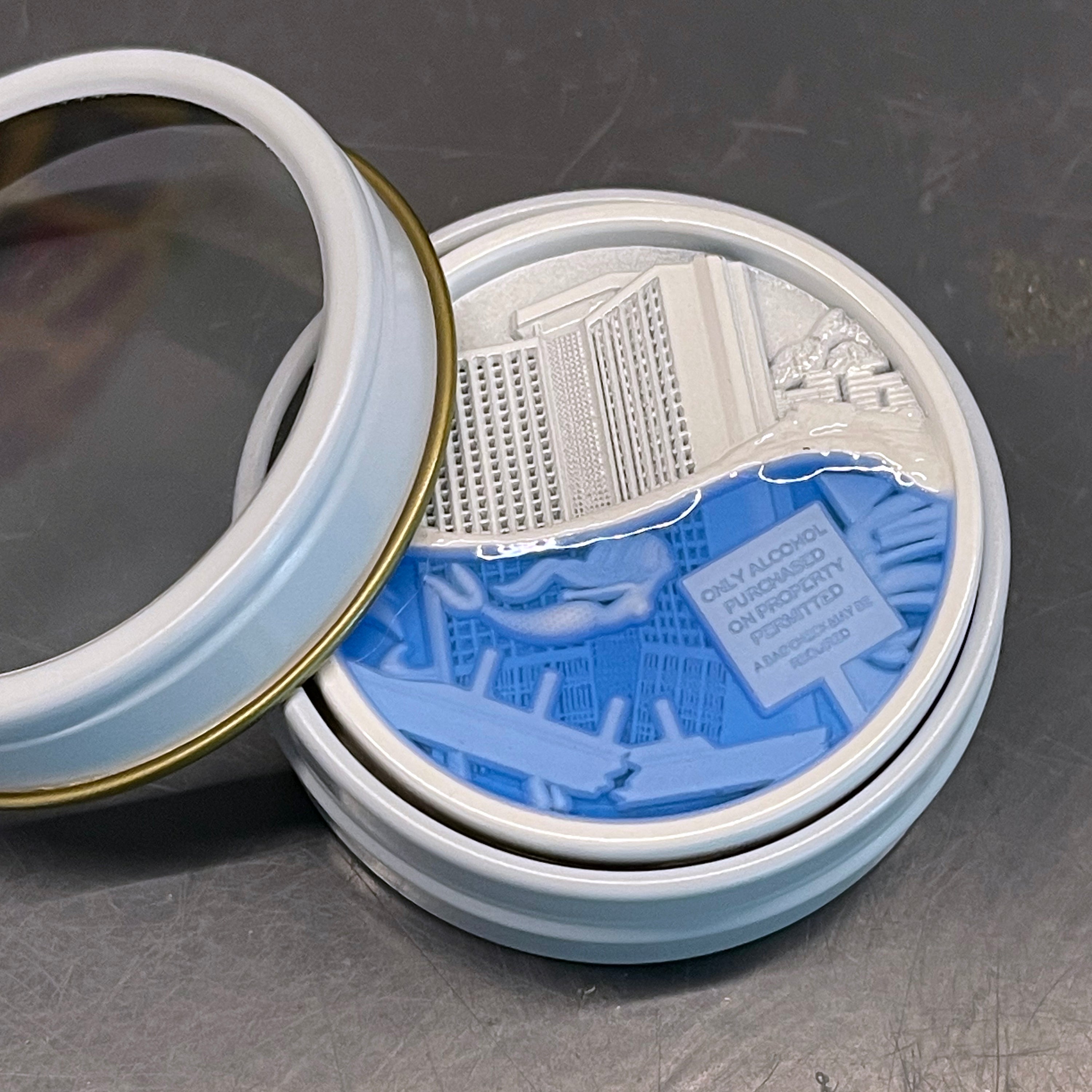 White 8th Floor Flooding Deluxe Only 40 made