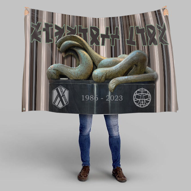 RIP Lion Flag 3x5" Large Hotel Room/Door Decoration