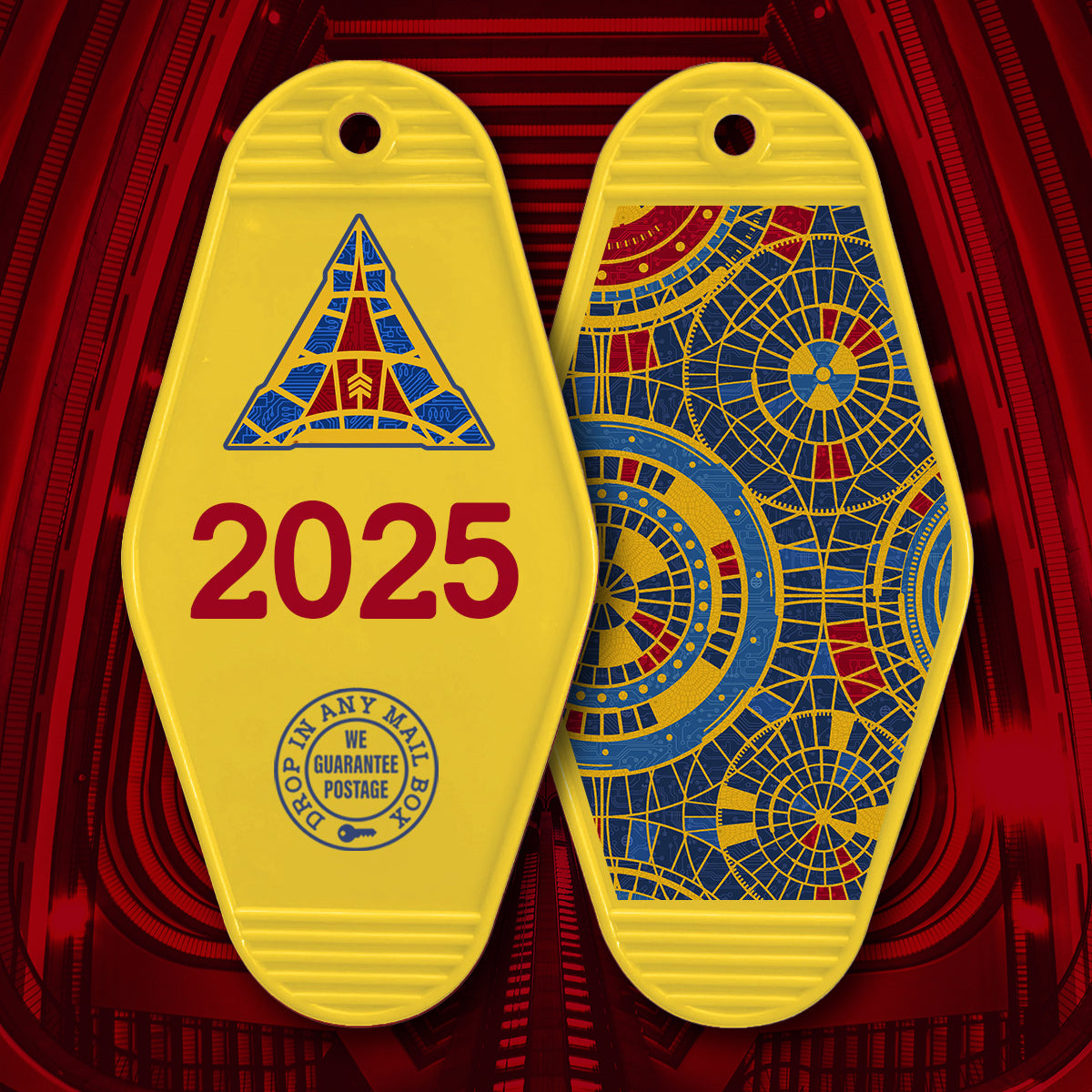 1x Hotel Keychain Cyber Punk 2025