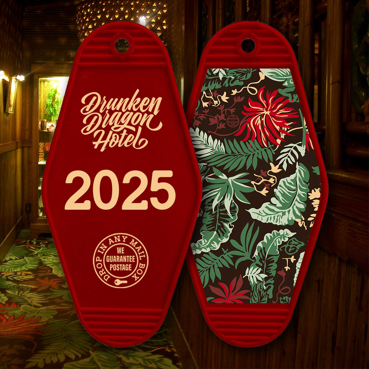 1x Hotel Keychain Vic's Secret Carpet 2025