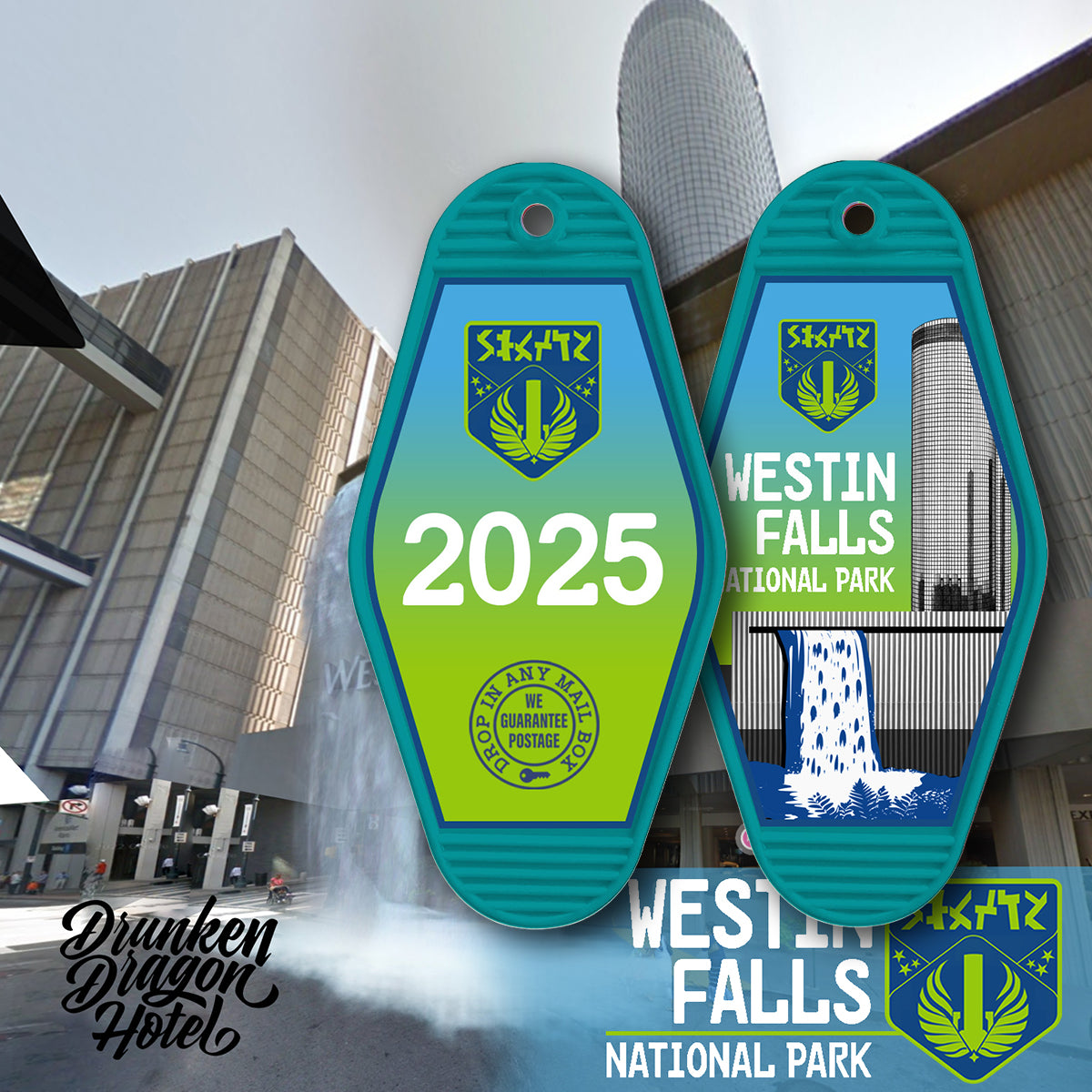 1x Hotel Keychain Westin Falls 2025