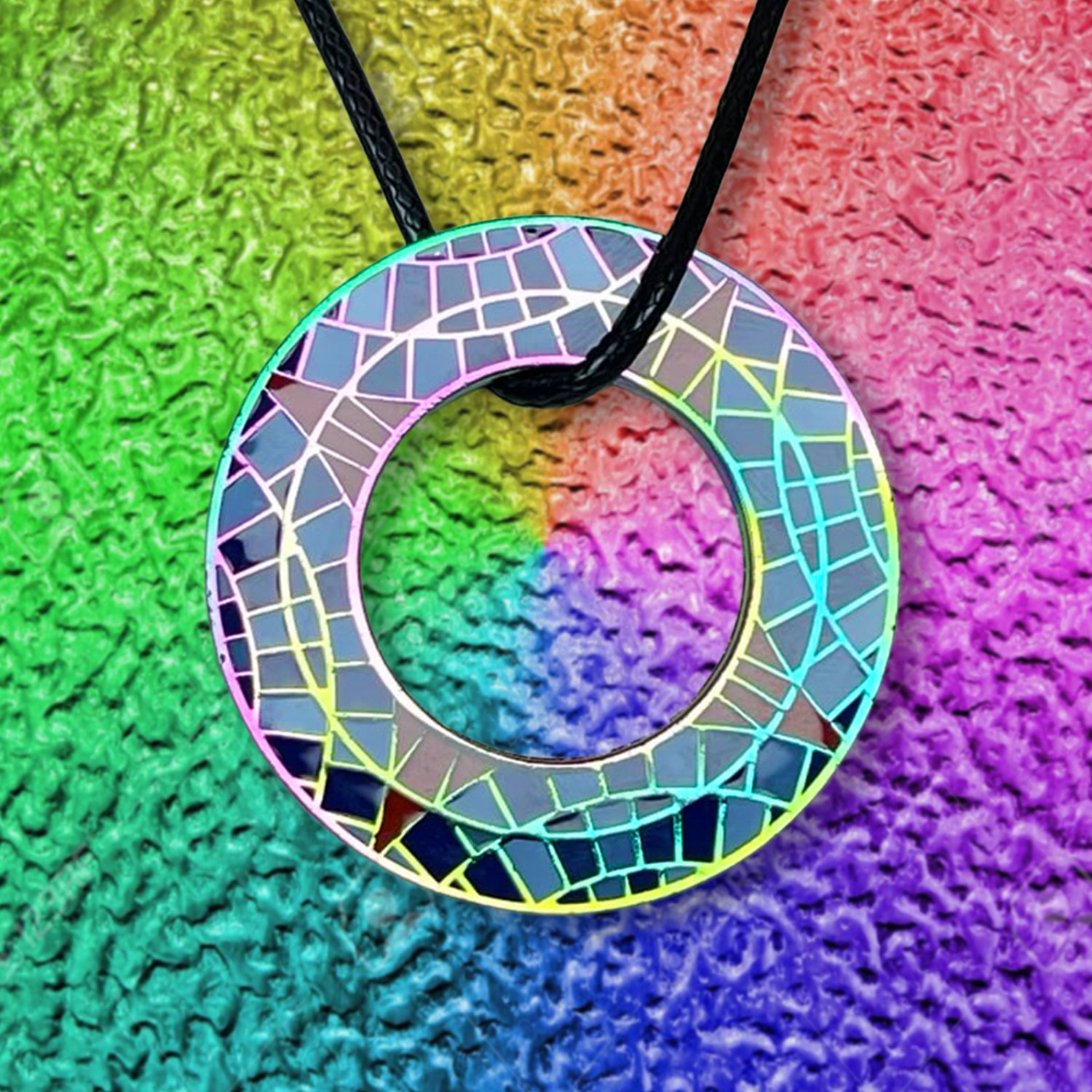 Necklace w. Carpet Decoder RAINBOW ed. 10 made