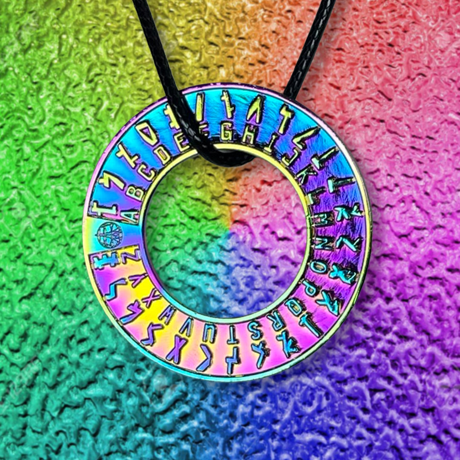 Necklace w. Carpet Decoder RAINBOW ed. 10 made