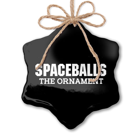SpaceBalls the Christmas Ceramic Ornament