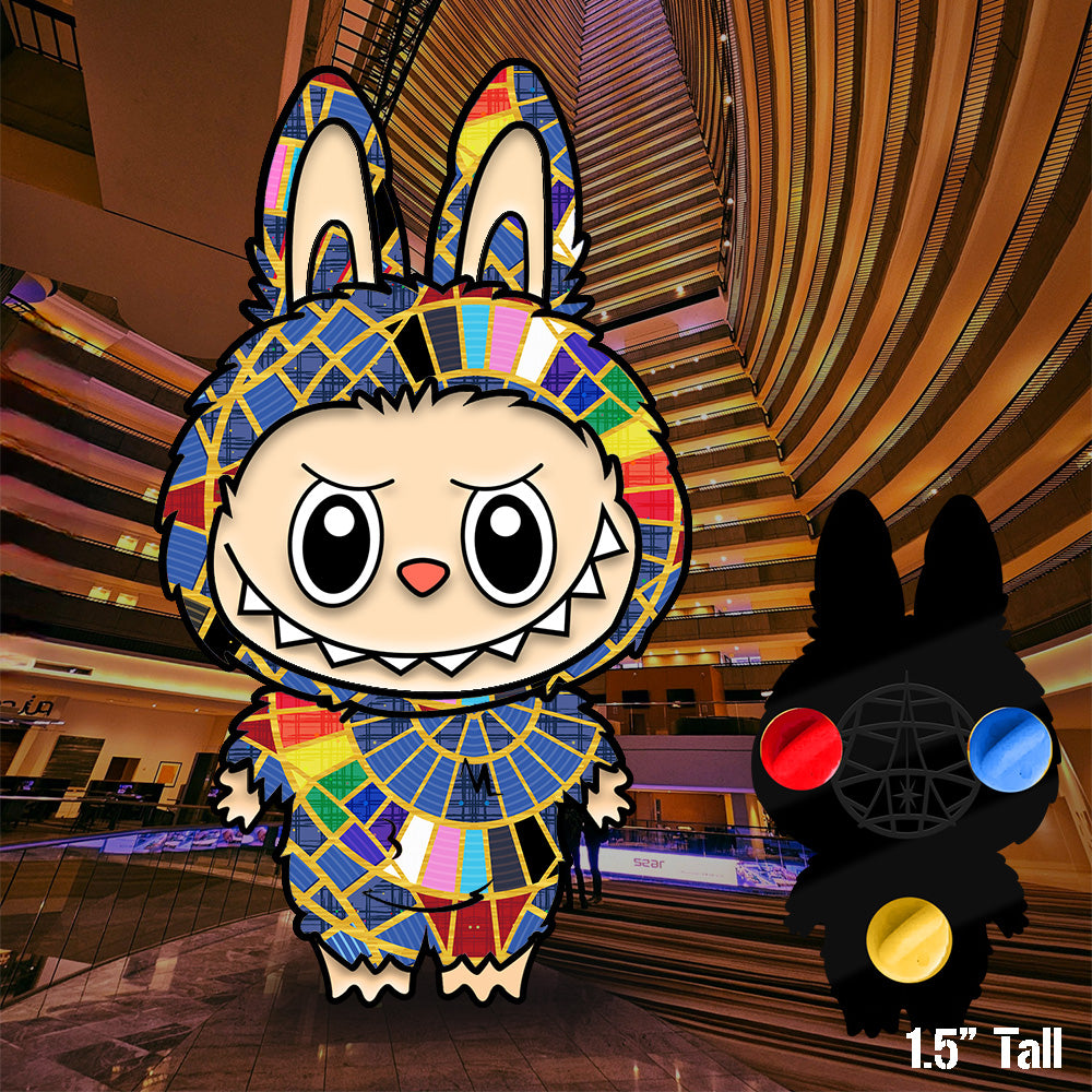 La-Carpet Pride Monster Enamel Pin 1.5"