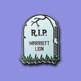 RIP Dcon Graveyard Pins 1.5"