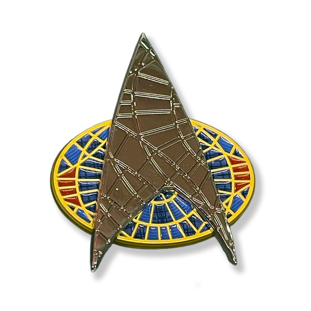 Star Trek Pin 2.2" Next Carpet Generation Classic