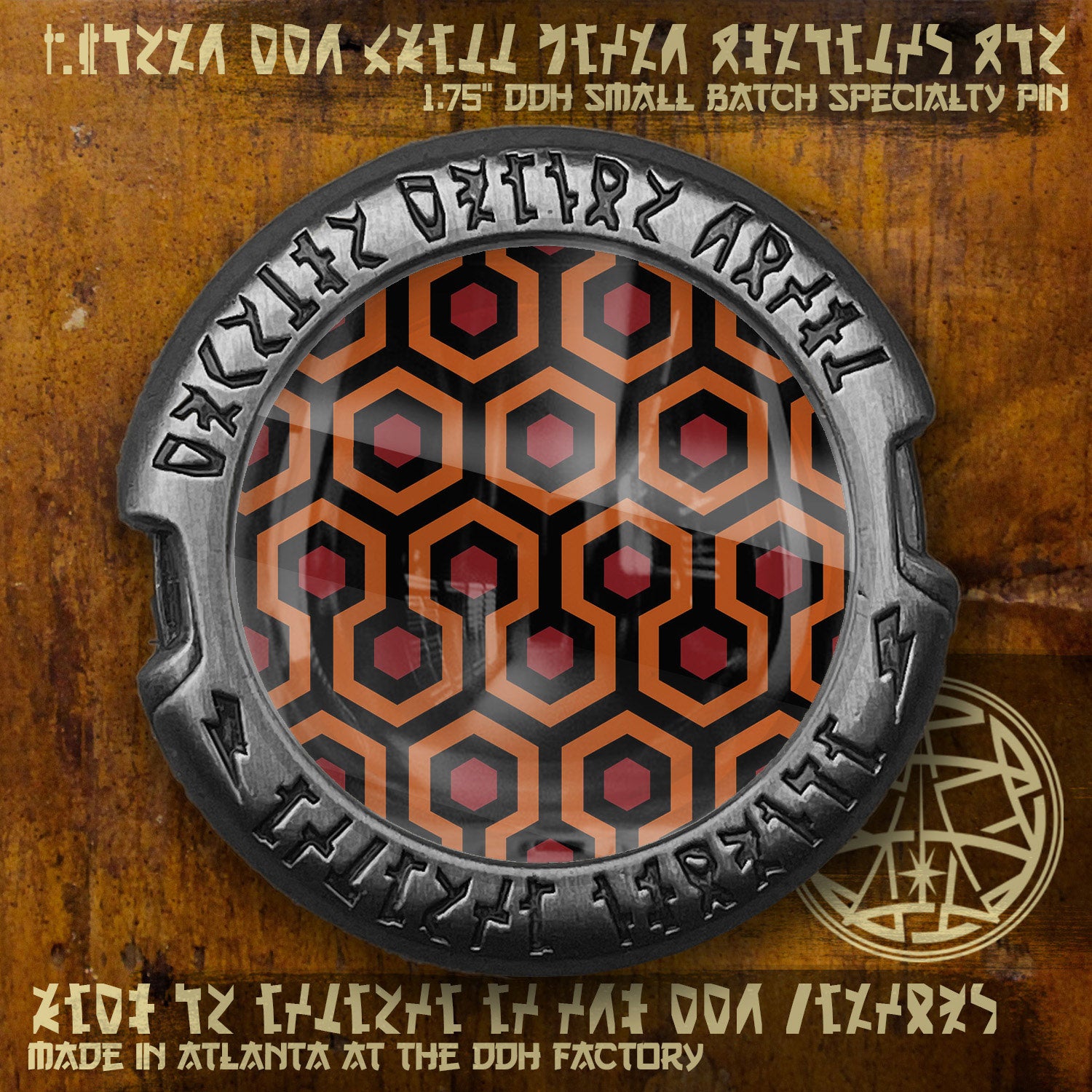 The Shining carpet DDH made Printed Pin