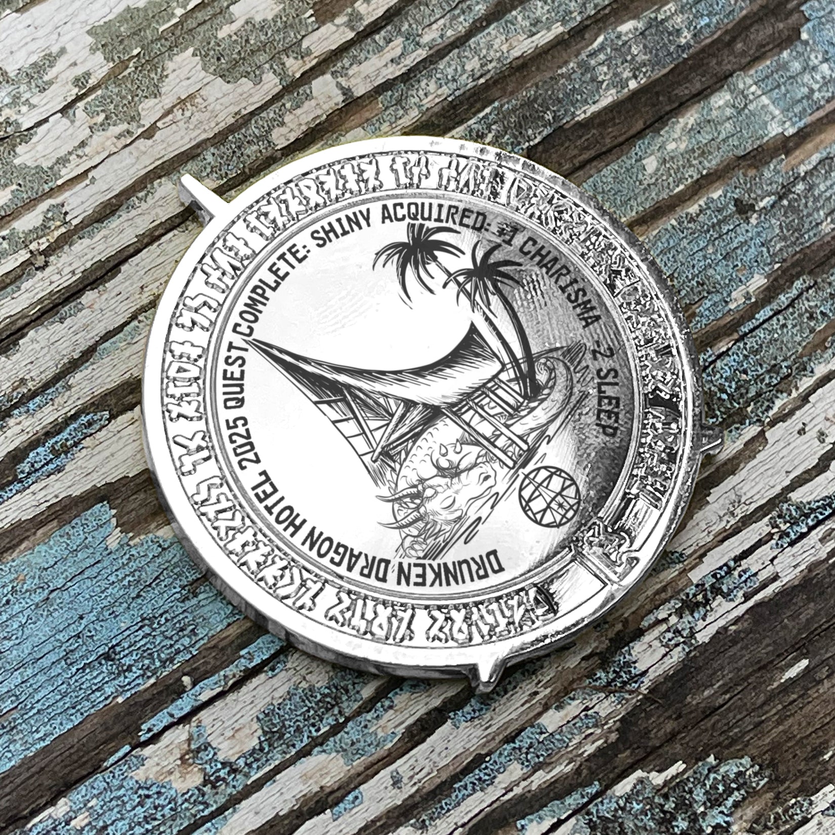 DDH Dragon Coin 2025 only 25 made Gold or Silver