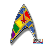 Star Trek Pride Command Enamel Pin