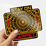 3.5" Sticker Stay on Carpet
