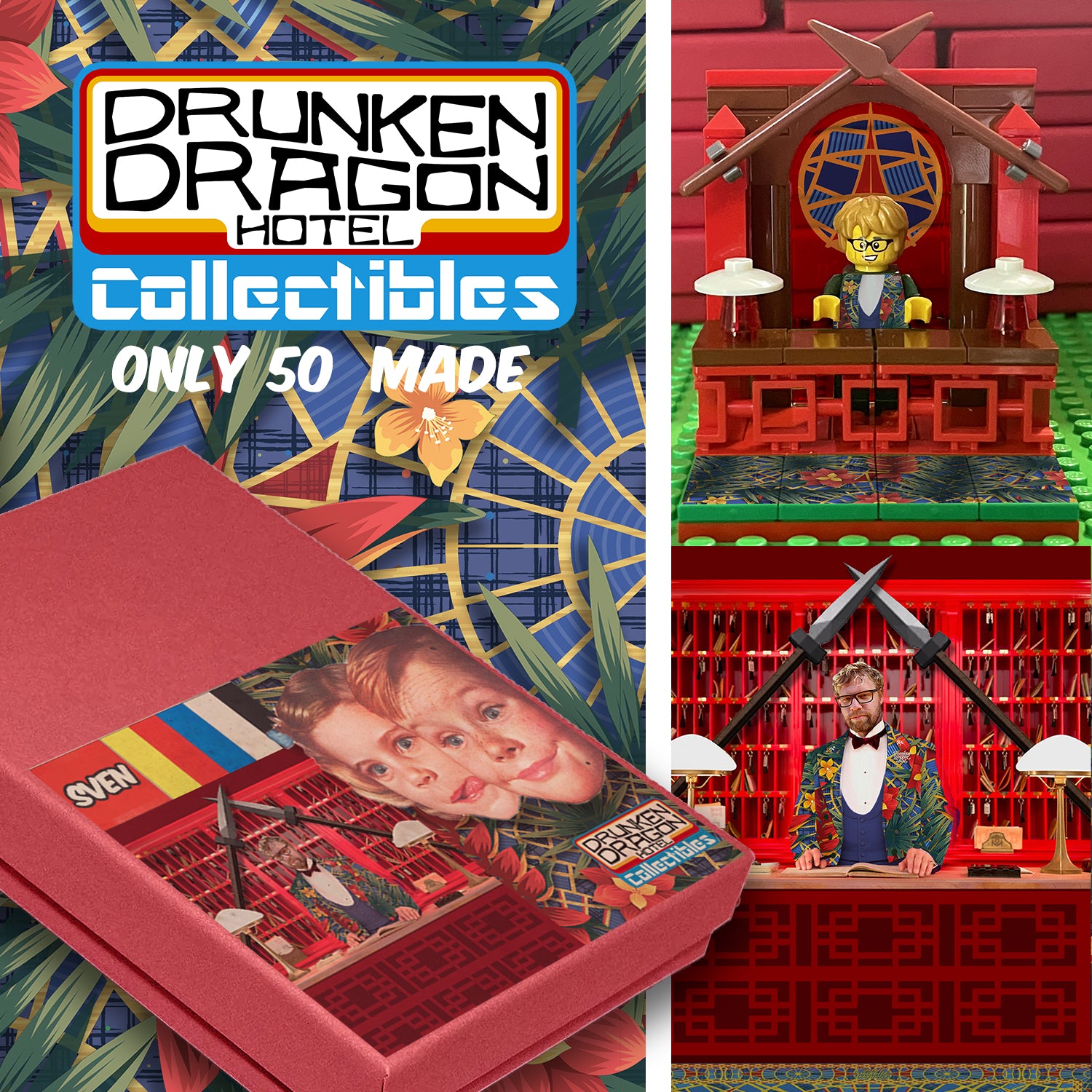 DDH and Sven LEGO set 40 Made