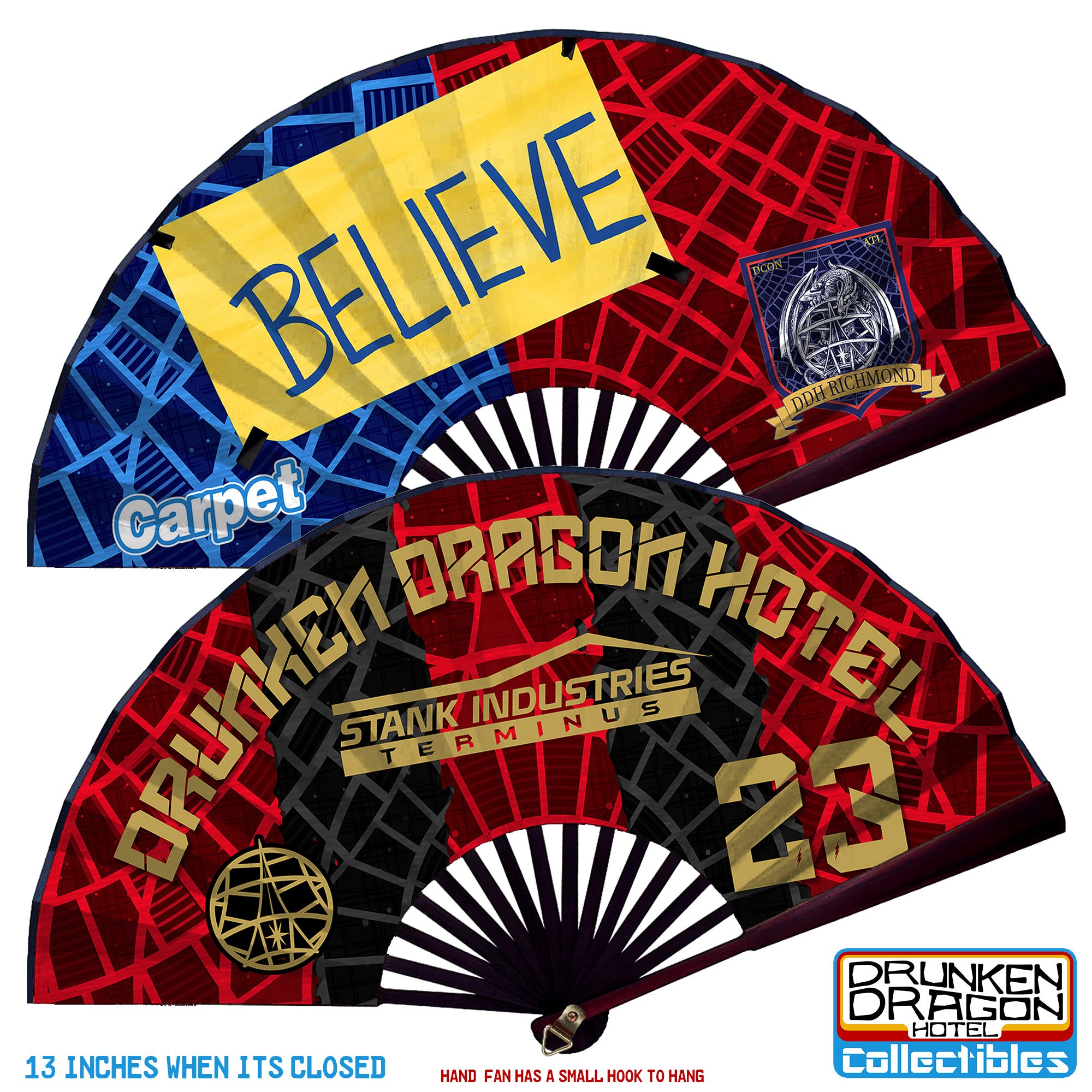 Carpet Ted United Hand Fan Large