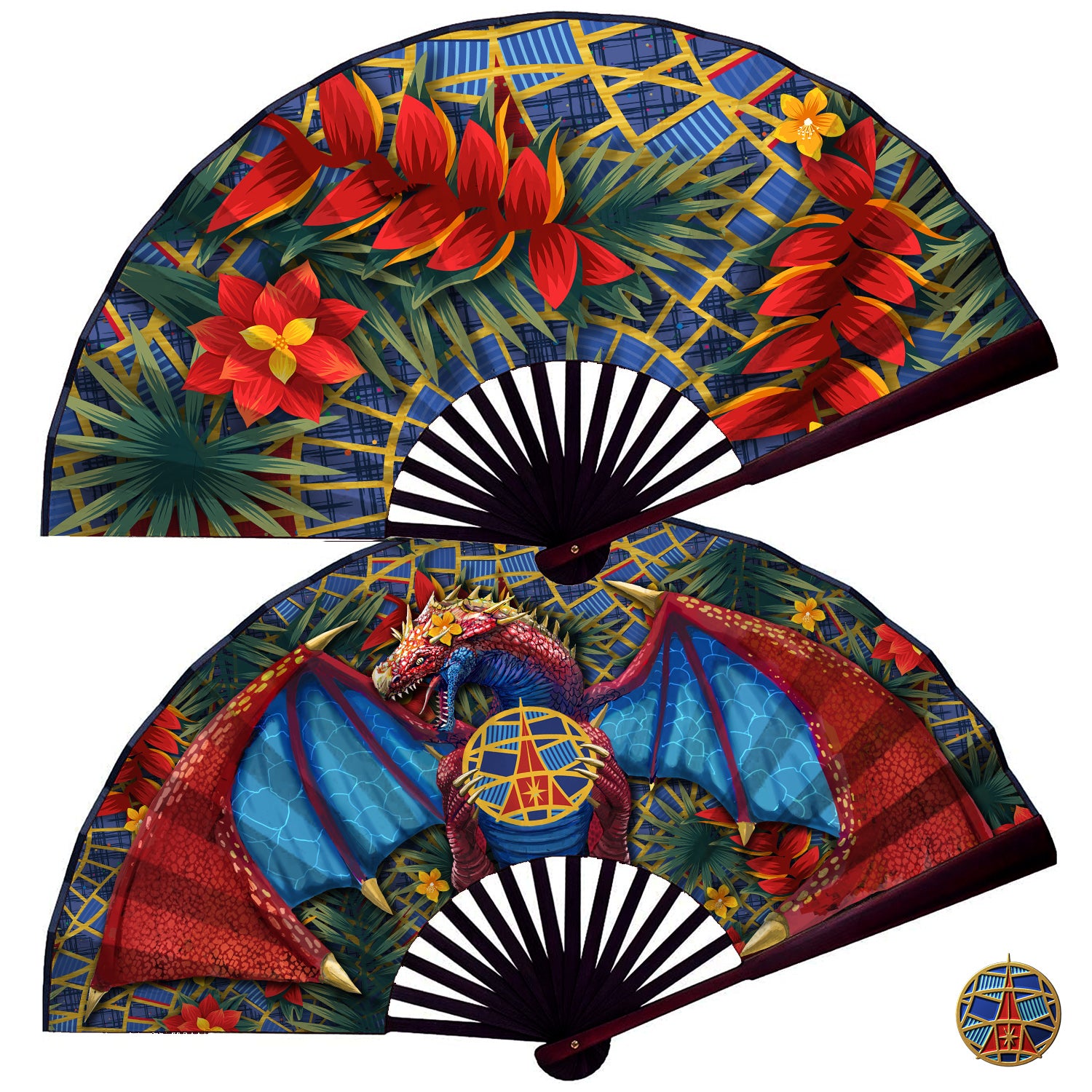 Tiki Carpet Fan 2025 Dragon Edition