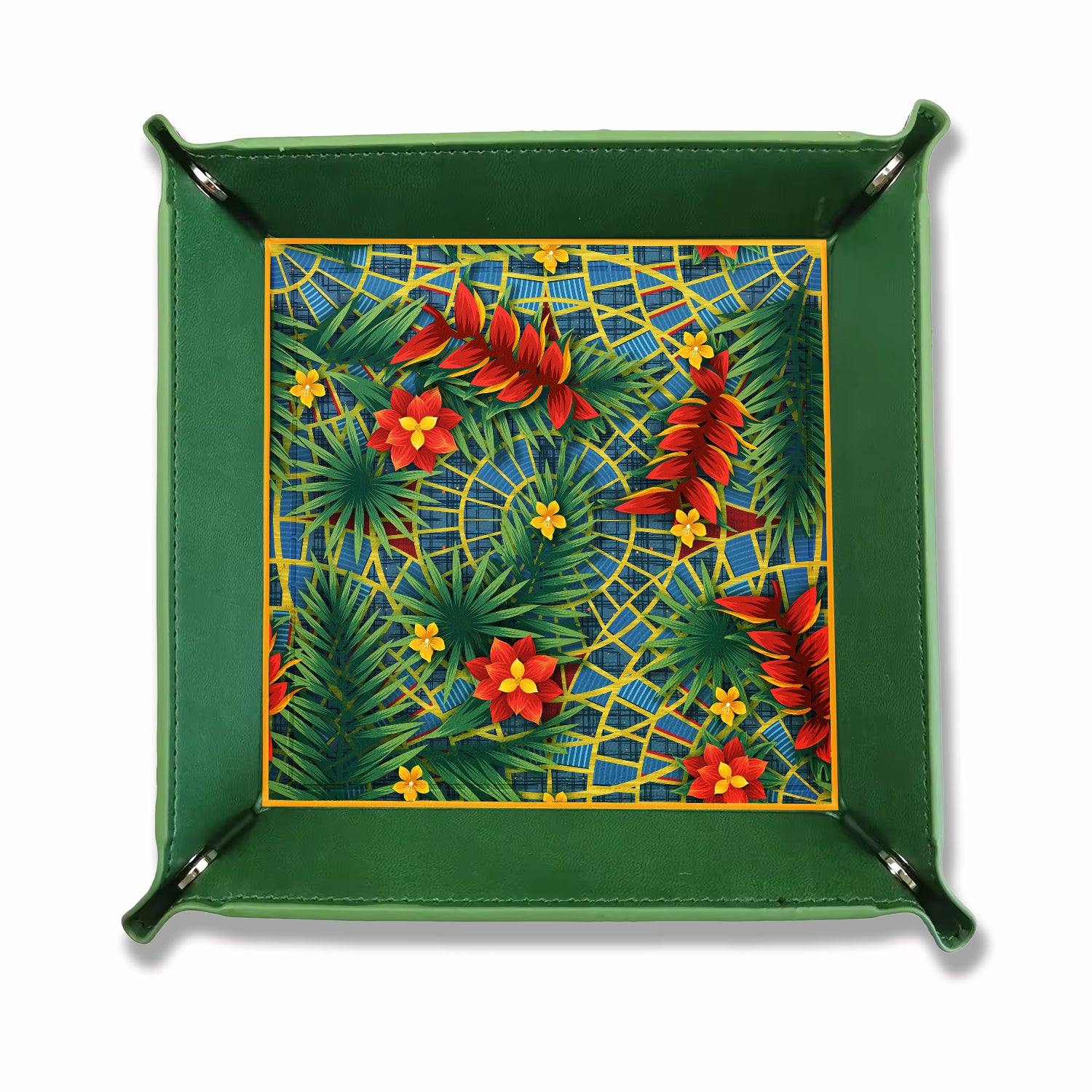 Drunken Dragon Hotel Dice dnd Tray 8"