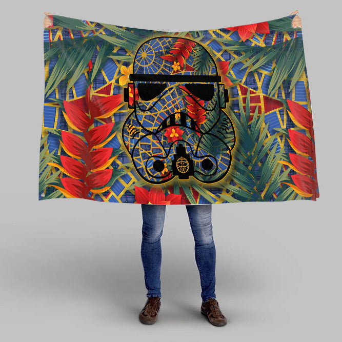 Tiki Trooper Flag 3x5" Large Hotel Room/Door Decoration