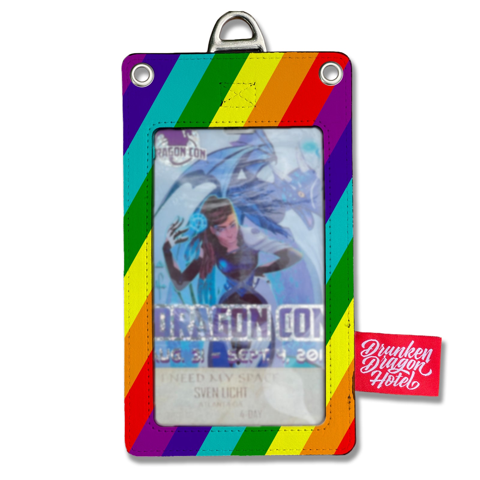 Rainbow Pass Badge Holder V2